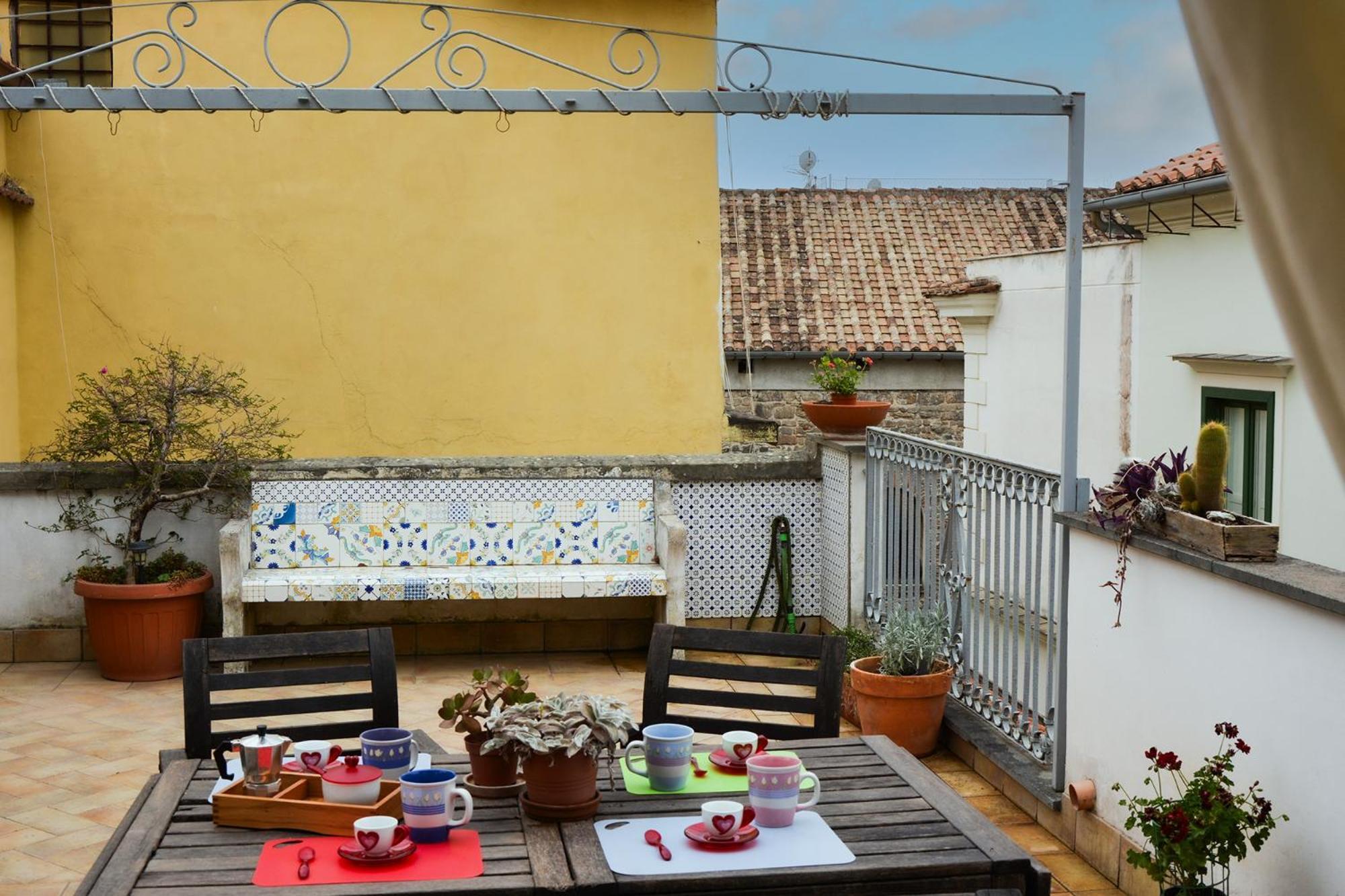Terrazza Fruscione - Appartamento Con Terrazza Esclusiva Salerno Ngoại thất bức ảnh